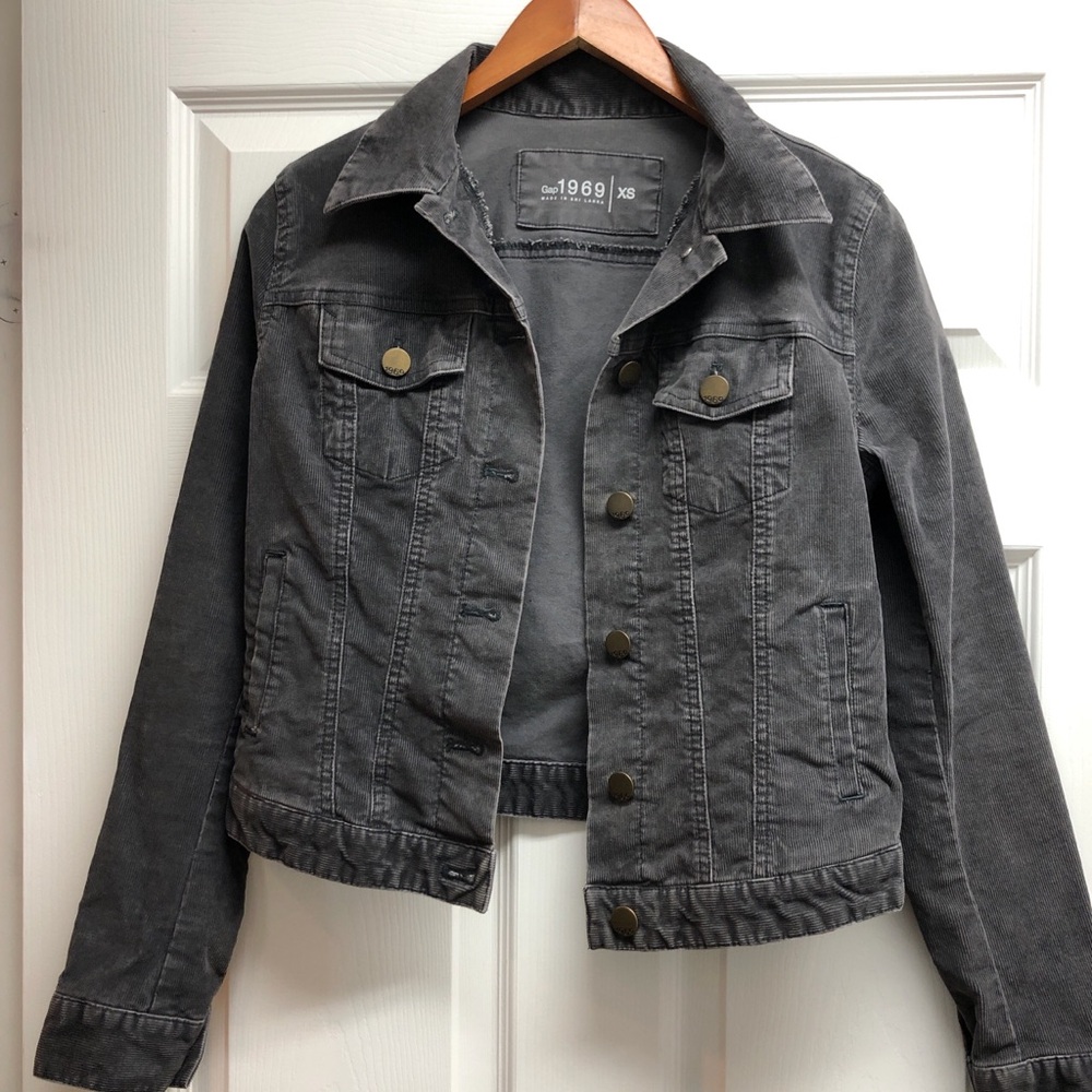 Women's Gap Charcoal Gray Jacket XS